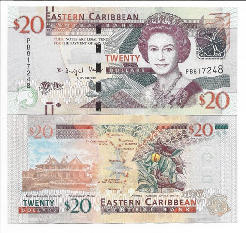 Caraibi orientali dollari - 20,