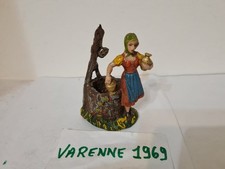 PRESEPE STATUINE PASTA ROVELLO DONNA AL POZZO CM 10,5X8