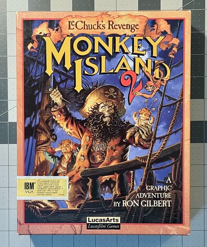 Monkey island lechuck s - monkey, 2