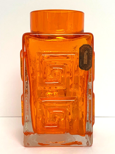 Vaso vetro chiave greca