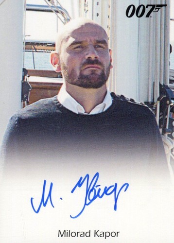 Carta autografo james - carta, bond