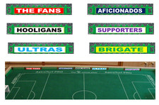 SUBBUTEO 20 ADESIVI TIFOSI / SUPPORTERS for FENCE SURROUND for SUBBUTEO STADIUM