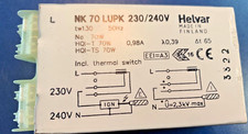 HELVAR NK 70 LUPK 230/240V NA