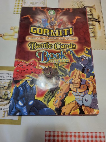 Album gormiti battle cards - album,