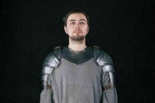 Coppia Medievale di Pauldrons