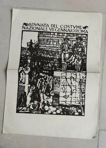 Futurismo marinetti adunata - futurismo,