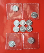 1 LIRA 1958, 1959, 1969, 1970 + 2 LIRE 1953, 1954, 1957, 1959, 1969, 1970 [O551]