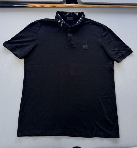 Polo moncler nera 22 - xl,