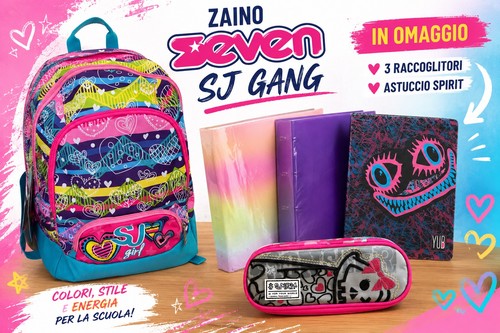 Zaino seven nuovo - nuovo, con