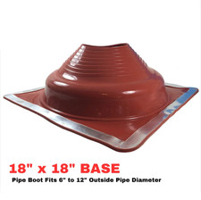 Tubo isolato tetto metallo silicone base quadrata lampeggiante per stufa a legna camino