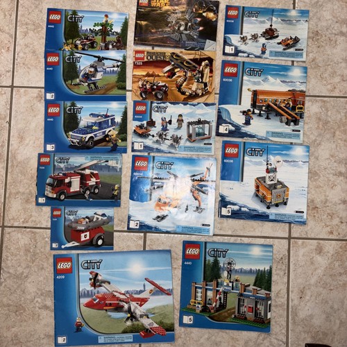 Lego city manuali istruzioni - lego,
