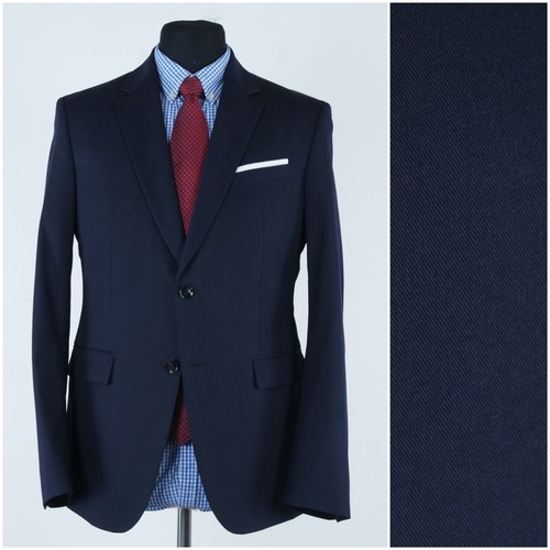 Giacca cappotto uomo blu navy