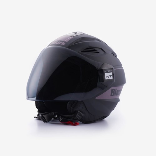 Casco jet blauer brat nero - casco,