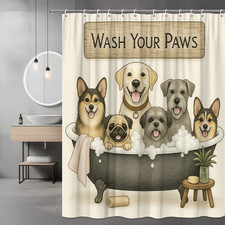 Tenda da doccia per cani