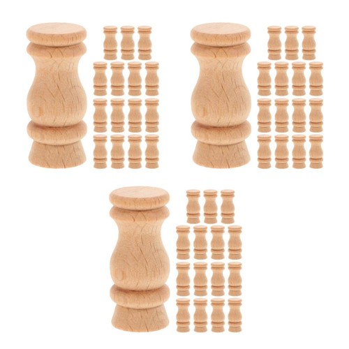 Pezzi mini pali legno - 48,