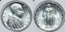 Vaticano 1953 VS 2038 5 Lire