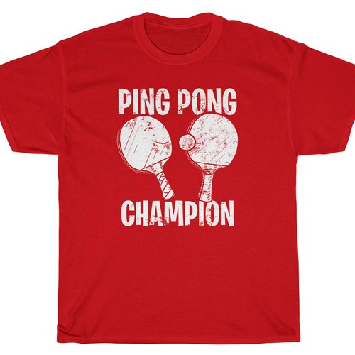 Shirt ping pong champion - t-shirt,