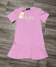 Vestito Fendi Rosa Bambina