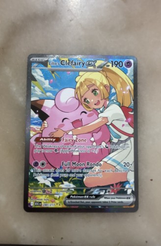 Lillie clefairy 280 217 - ex, 280/217