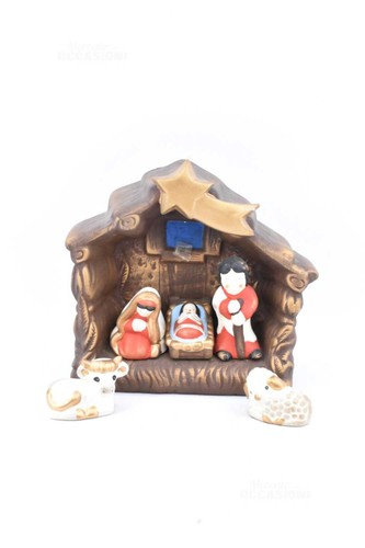 Presepe ceramica statuine - presepe, +