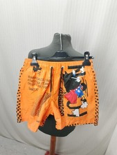 Articolo e3368 costume uomo Dsquared2 arancione, taglia S, vita 33/42cm con elas