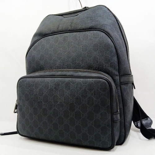 Zaino gucci grigio - gucci, pelle