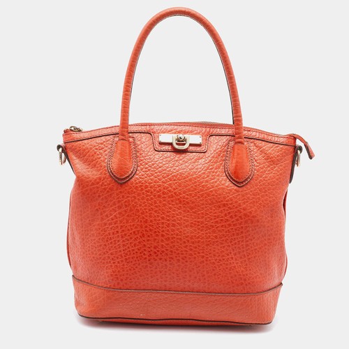 Borsa dkny pelle arancione - borsa, in