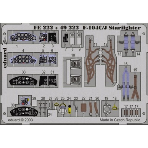 Mw22 eduard fe222 104c - eduard,