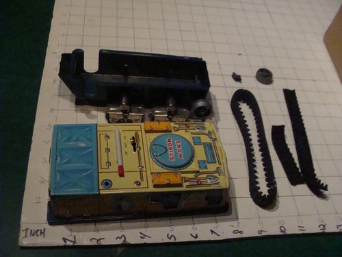 Vintage originale snow mobile - snow,