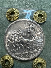 1914-R Italia Moneta Argento 2