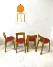 Sedia sedia Alvar Aalto 65 Chair originale vintage ARTEK anni 70 Midcentury