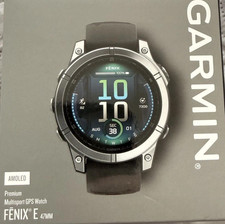 Garmin fēnix® E - 47 mm, AMOLED, Smartwatch GPS multisport premium