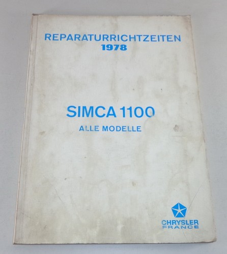 Tempi riparazione chrysler - di,