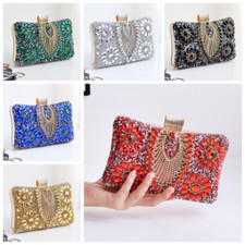 Donna Cristallo Strass Borsa