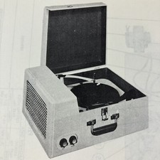 Giradischi Phonola 1956 755 Service Wire Schema Manuale Riparazione Sam’s Vintage