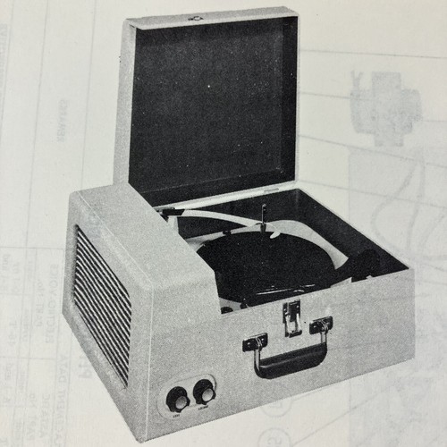 1956 phonola record player 755 - phonola,