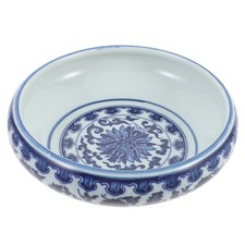  Pulitore Pennelli Pittura Vaso D'acqua in Ceramica Penna Pennello