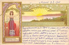 A9673) NAPOLI 1900