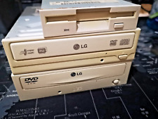 vintage lettore floppy 3.5"- dvd rom grigio retropc game LG NEC retrogame kit