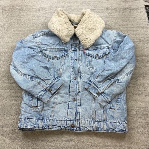 Levis sherpa denim trucker - sherpa,