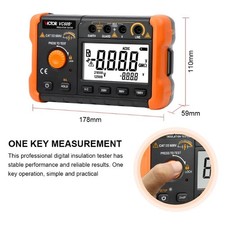 Megohmmeter Megger Portatile