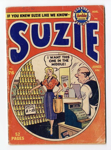 Coprifari suzie comics 76 - suzie, #76