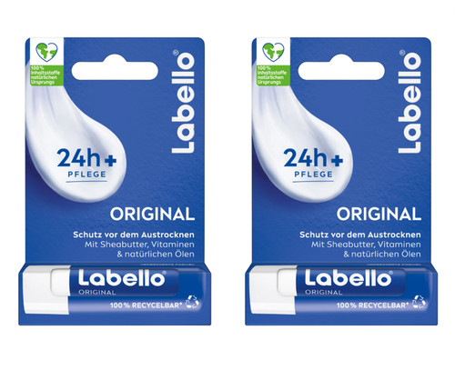 Labello cura labbra - 2x,