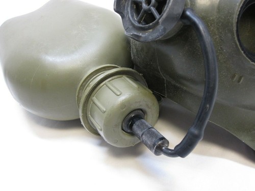 M40 gas mask water canteen - gas,
