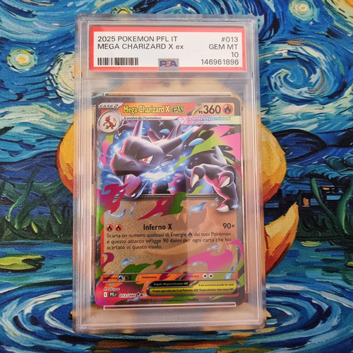 Mega charizard psa 10 - mega,