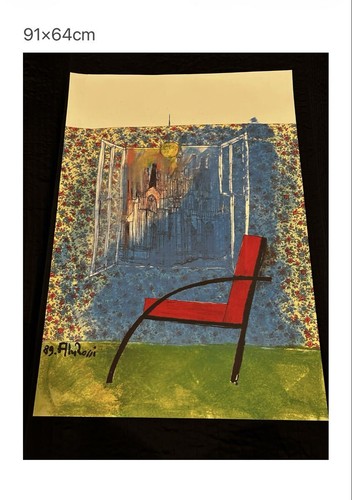 Raro poster mostra originale
