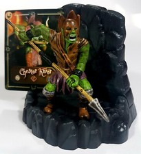 THE LEGEND OF ZORTAN personaggio da collezione MURDOK ZARI guerriero ombra CHESTOR KWOR mappa