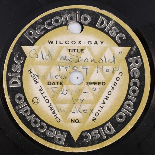 Recordio disc self - self, recorded