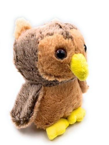 Peluche pupazzo gufo civetta - pupazzo,