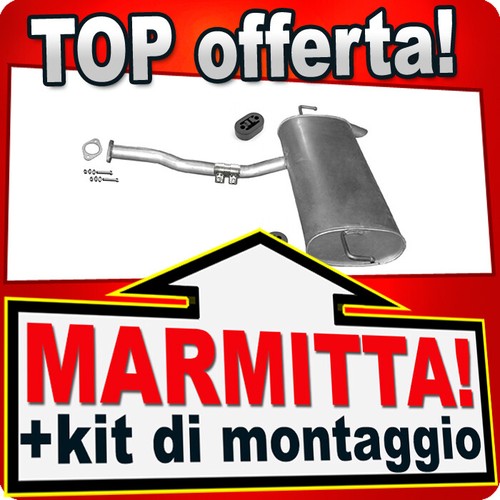 Silenziatore posteriore per - silenziatore,